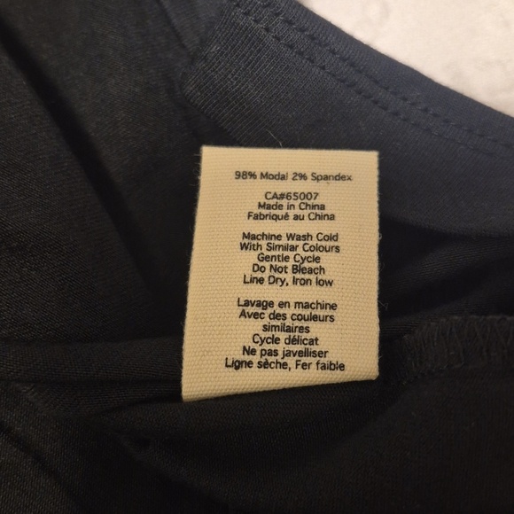 NWT Jackson Rowe Black Long Sleeve Lightweight Top – S - Picture 8 of 9